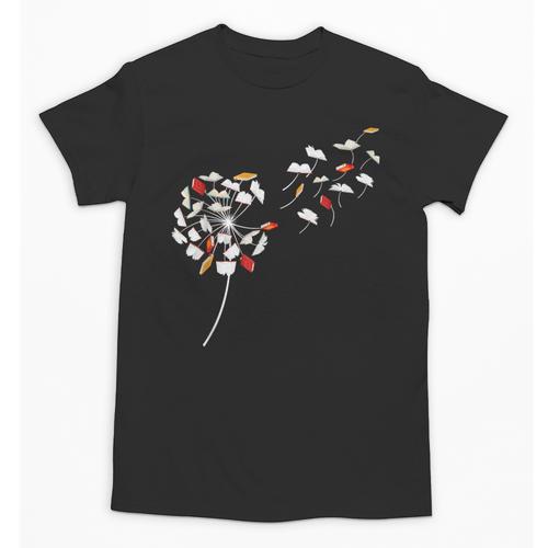 Dandelion Books Book Lover Reading Bookworm Reader Unisex T-Shirt - Bookorys AU