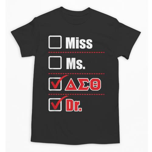 Delta Sigma Theta Sorority Delta Doctor Graduation Unisex T-Shirt - Best Gift Smart
