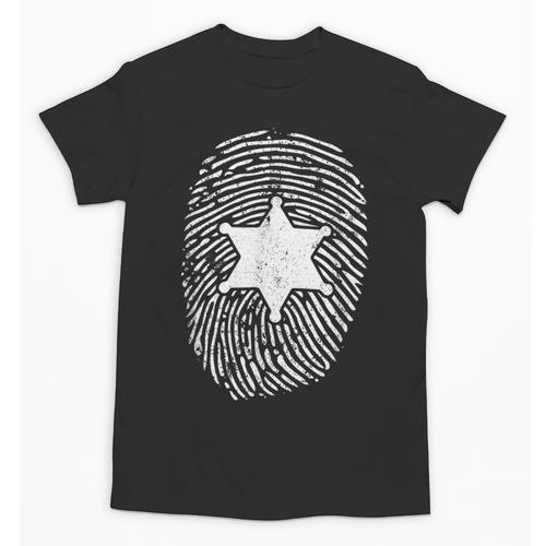 Deputy Sheriff DNA Sheriff Graduation 6 Star Badge Unisex T-Shirt - Best Gift Smart