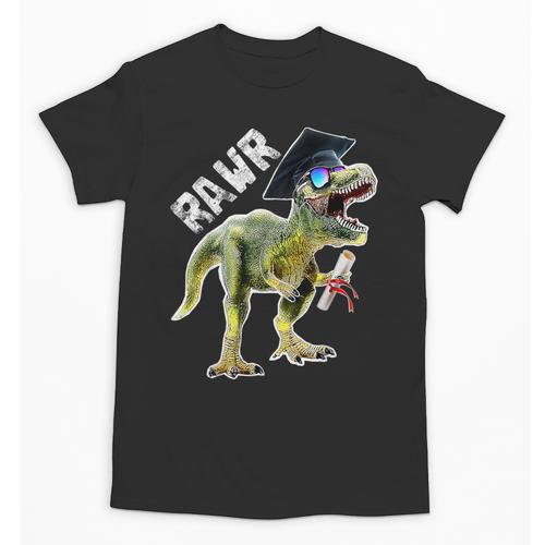 Dinosaur T Rex Rawr Last Day Of School Graduation Shirt Unisex T-Shirt - Best Gift Smart