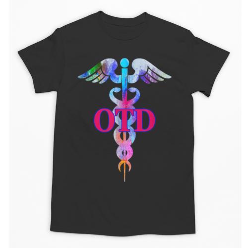 Doctor Of Occupational Therapy OTD Caduceus Graduation Unisex T-Shirt - Best Gift Smart