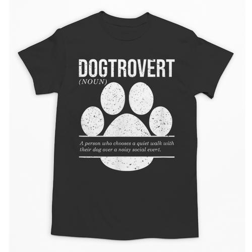 Dogtrovert Definition Introvert Dog Lover For Men Women Girls Kids Unisex T-Shirt - Raresse