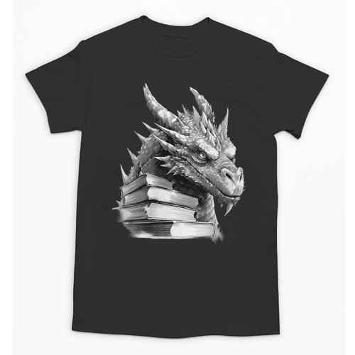 Dragon Book Unisex T-Shirt - Bookorys AU