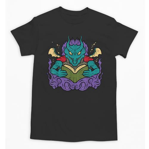 Dragon Read Reading Librarian Book Across America Kids Unisex T-Shirt - Bookorys AU