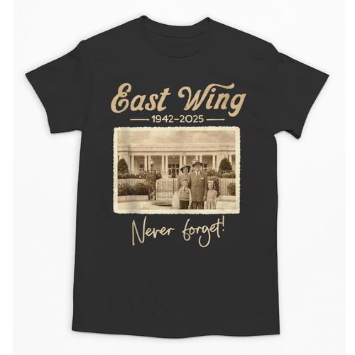 East Wing Never Forget American Vintage Nostalgia Unisex T-Shirt - Figerry