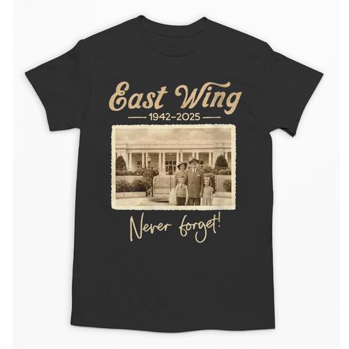 East Wing Never Forget American Vintage Nostalgia Unisex T-Shirt - Figerry