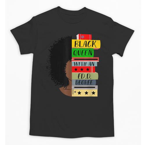 EdD Doctor Of Education Book Degree Doctorate Graduation Unisex T-Shirt - Best Gift Smart