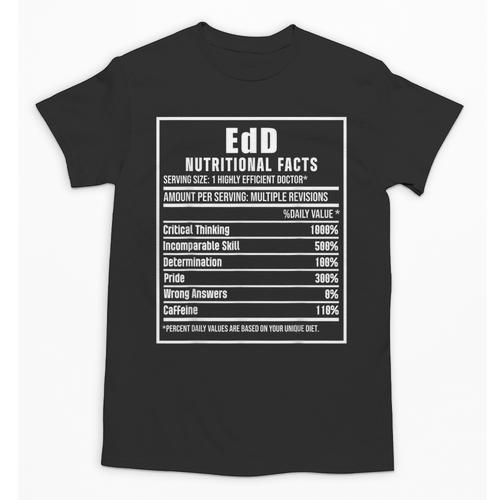 EdD Doctor Of Education Nutrition Doctorate Graduation Unisex T-Shirt - Best Gift Smart