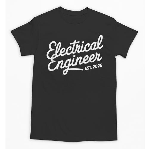 Electrical Engineer Graduation 2025 Engineering Graduate Unisex T-Shirt - Best Gift Smart