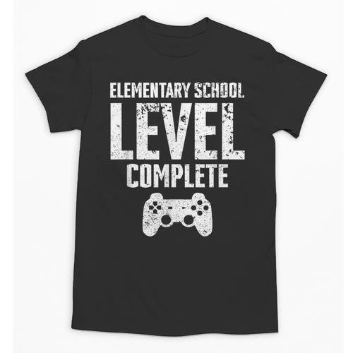 Elementary School Level Complete Gamer Graduate Graduation Unisex T-Shirt - Best Gift Smart