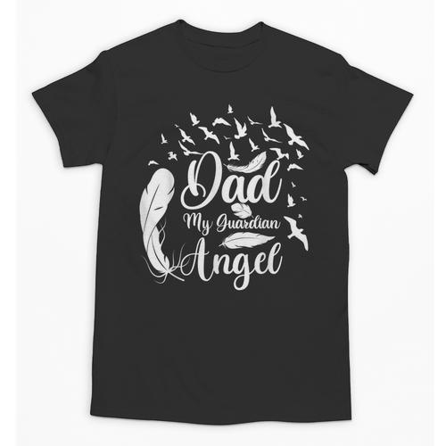 Father's Day Dad My Angel In Memory Unisex T-Shirt - Easessy