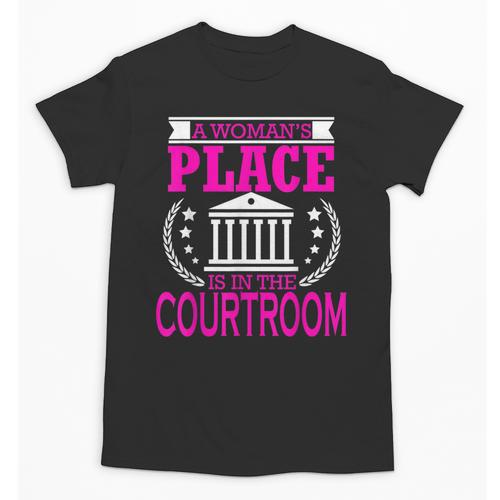Female Lawyer Women Law Student Graduation Bar Exam Unisex T-Shirt - Best Gift Smart
