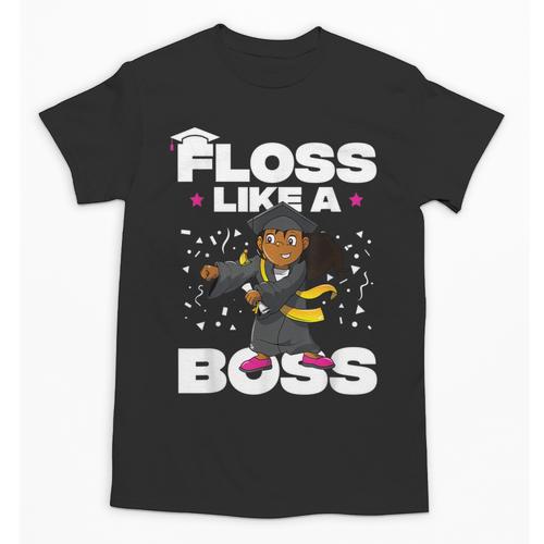 Floss Like A Boss Shirt Class Of 2019 Graduation Kids Unisex T-Shirt - Best Gift Smart
