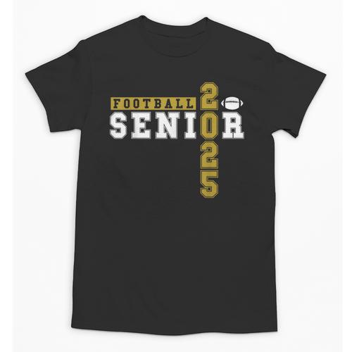 Football Senior Night Football Senior 2025 Graduation 19 Unisex T-Shirt - Best Gift Smart