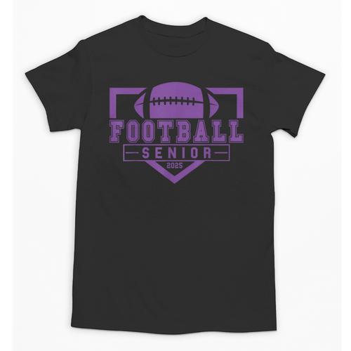 Football Senior Night Football Senior 2025 Graduation 36 Unisex T-Shirt - Best Gift Smart