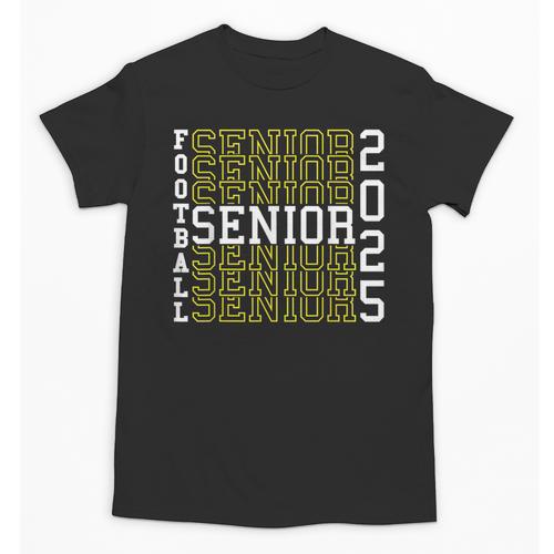 Football Senior Night Football Senior 2025 Graduation 56 Unisex T-Shirt - Best Gift Smart