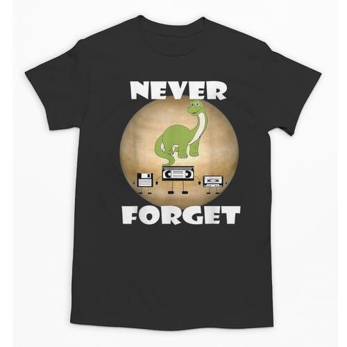 Never Forget Women Men Never Forget Men Nostalgia Unisex T-Shirt - Figerry