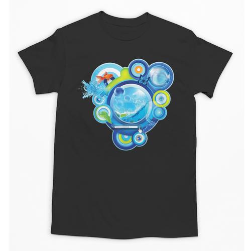 Frutiger Aero Metro Abstract Maximalism 2000s Nostalgia Unisex T-Shirt - Figerry