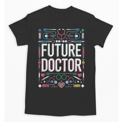 Future Doctor Graduation School Kids Toddler Women Men Unisex T-Shirt - Best Gift Smart