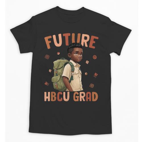 Future HBCU Grad History Month Graduation Boys Kids Unisex T-Shirt - Best Gift Smart