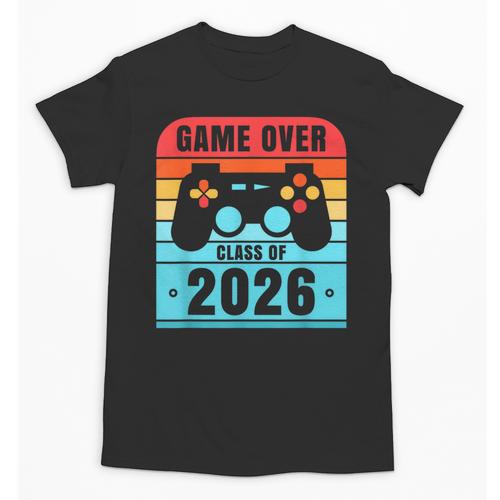 Game Over Class Of 2026 Shirt Students Graduation Unisex T-Shirt - Best Gift Smart