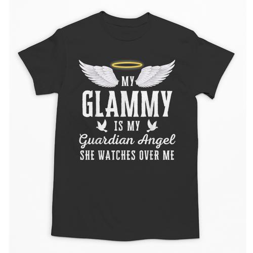 My Glammy Is My Guardian Angel In Loving Memorial Memory Tee Unisex T-Shirt - Easessy