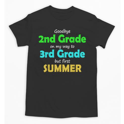 Goodbye 2nd Grade On My Way To 3th Grade 2022 Graduation Unisex T-Shirt - Best Gift Smart