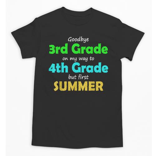Goodbye 3rd Grade On My Way To 4th Grade 2022 Graduation Unisex T-Shirt - Best Gift Smart