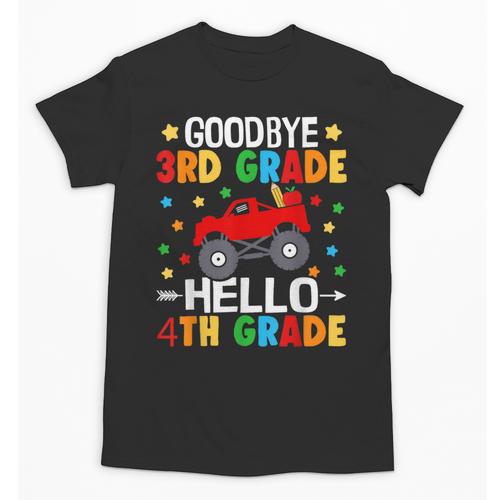 Goodbye 3rd Grade Hello 4th Grade Graduation 2024 Unisex T-Shirt - Best Gift Smart