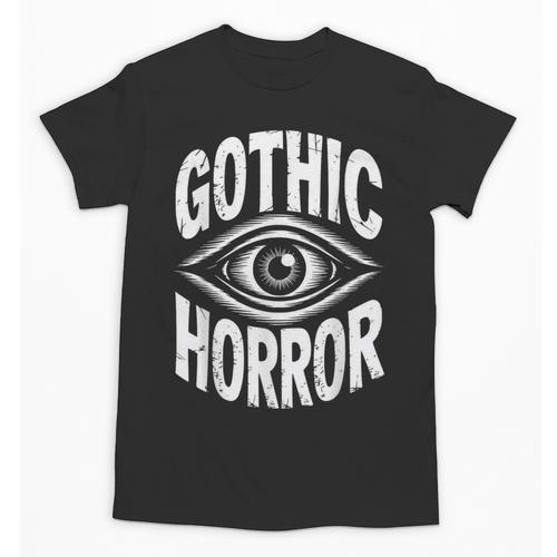 Gothic Classic Horror Thriller Book Movie Film Halloween Unisex T-Shirt - Bookorys DE