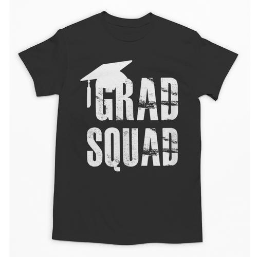 Grad Squad Graduate Graduation T-Shirt Graduation Idea Unisex T-Shirt - Best Gift Smart