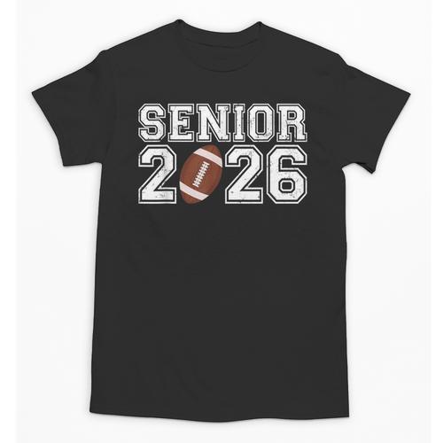 Graduate Senior Class Of 2026 Graduation American Football Unisex T-Shirt - Best Gift Smart