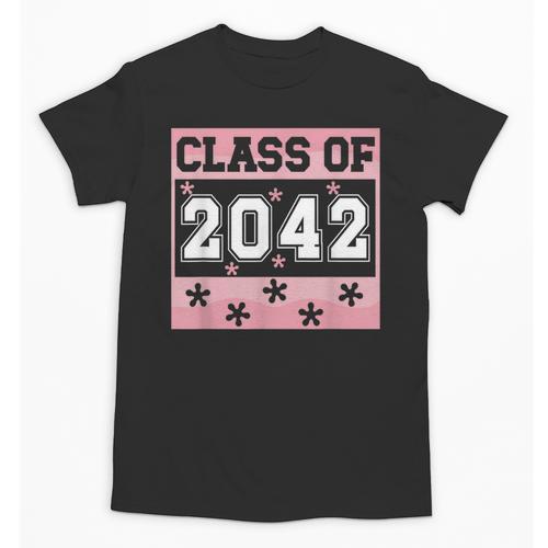 Graduating Class Of 2042 First Day Of School 2042 Graduation Unisex T-Shirt - Best Gift Smart