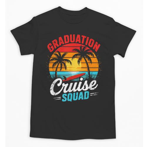 Graduation Cruise Squad 2025 Cruising Graduation Trip Unisex T-Shirt - Best Gift Smart