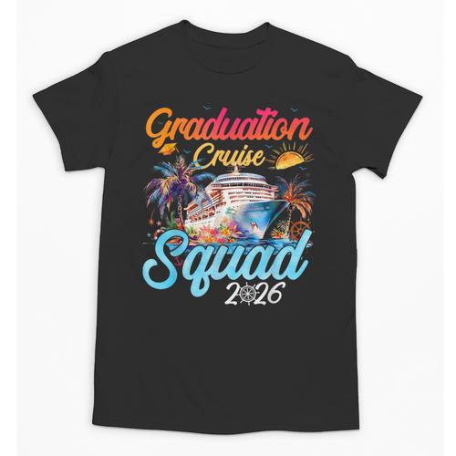 Graduation Cruise Squad 2026 Cruising Graduation Unisex T-Shirt - Best Gift Smart