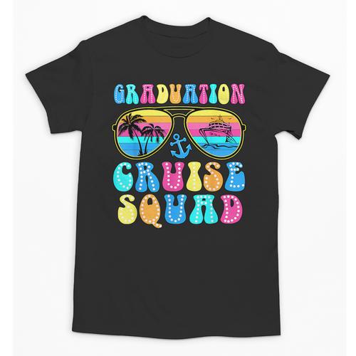 Graduation Cruise Squad Class Of 2025 Vacation Family Grad Unisex T-Shirt - Best Gift Smart