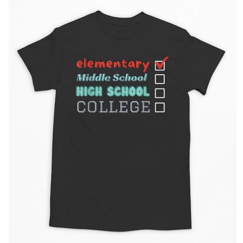Graduation Promotion Elementary School To Junior High Unisex T-Shirt - Best Gift Smart