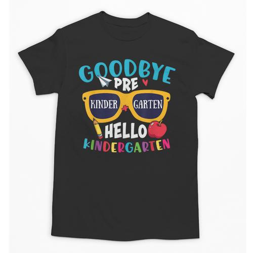 Graduation Shirt Goodbye PreK Hello Kindergarten School Unisex T-Shirt - Best Gift Smart