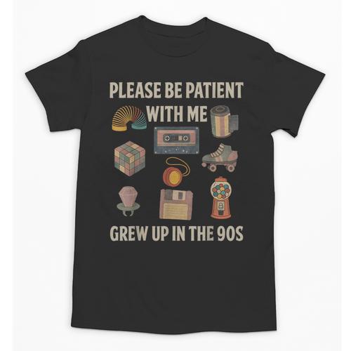 Grew Up In The 90s Retro Nostalgia Unisex T-Shirt - Figerry