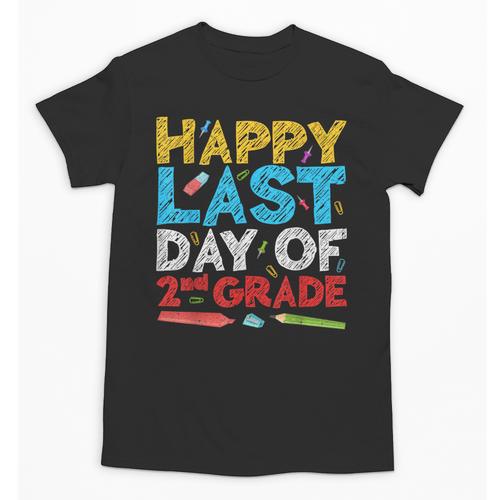 Happy Last Day Of 2nd Grade Shirt Second Grade Graduation Unisex T-Shirt - Best Gift Smart