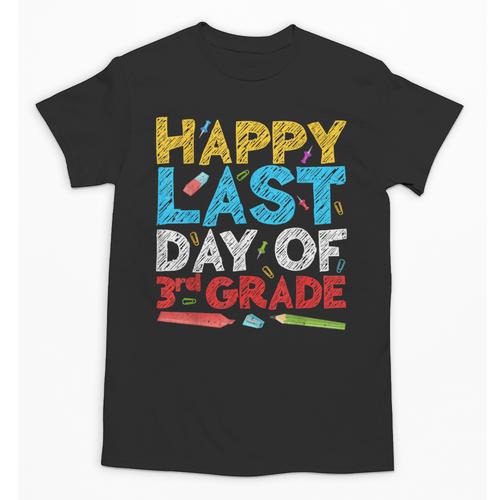Happy Last Day Of 3rd Grade Shirt Third Grade Graduation Unisex T-Shirt - Best Gift Smart