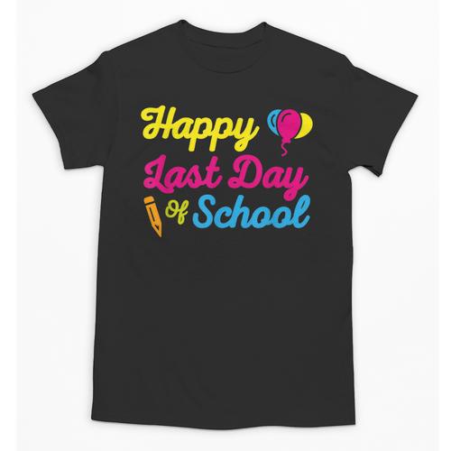 Happy Last Day Of School Graduation Teacher Students T-Shirt Unisex T-Shirt - Best Gift Smart