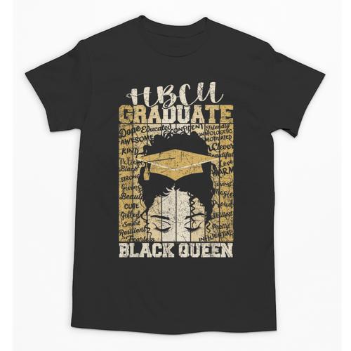 HBCU Historical College Alumni Queen Graduation 2024 Unisex T-Shirt - Best Gift Smart