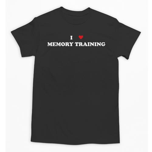 I Heart Memory Athlete I Love Memory Training Unisex T-Shirt - Easessy