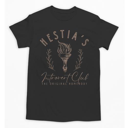 Hestia Introvert Club Greek Mythology Unisex T-Shirt - Raresse