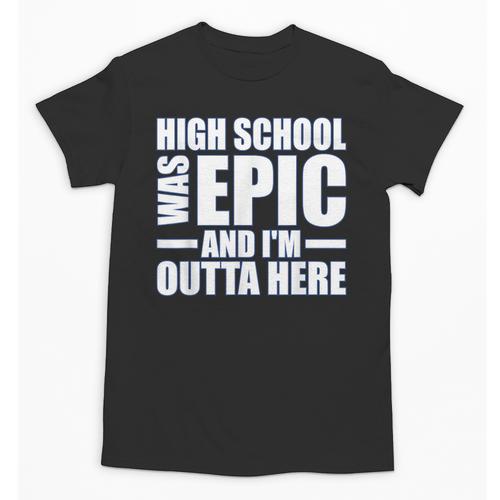 High School Graduate Graduation Party Meme Unisex T-Shirt - Best Gift Smart