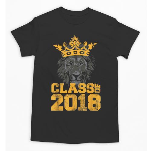 High School King Graduation Shirt Class Of 2018 Seniors Unisex T-Shirt - Best Gift Smart