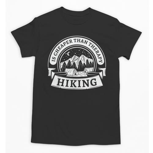 Hiking It's Cheaper Than A Therapy Introvert Shirt Unisex T-Shirt - Raresse