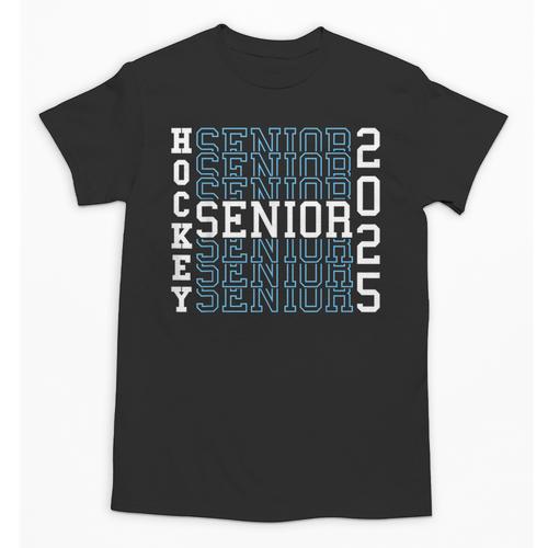 Hockey Senior Night Hockey Senior 2025 Graduation 50 Unisex T-Shirt - Best Gift Smart