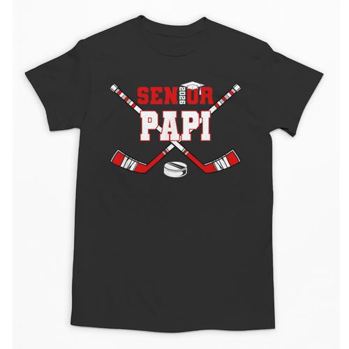 Hockey Senior Papi Graduation Class Of 2026 Kids Unisex T-Shirt - Best Gift Smart